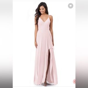 Azazie Bridesmaid Dress Collette Blushing Pink